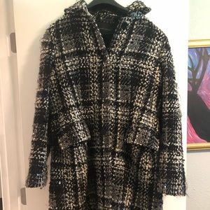 Banana Republic XL wool with Sequins coat